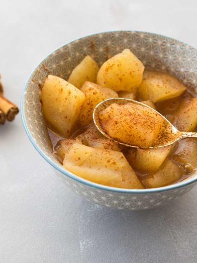 Sautéed Cinnamon Apples - ADA. Sautéed Cinnamon Apples